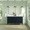 James Martin Vanities 60'' Double Vanity, Carbon Oak w/ Single Hole 3 CM White Zeus Quartz Top & Backsplash 485-V60D-CBO-1WZ - alternate 3